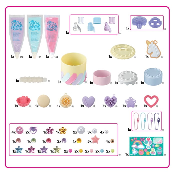Le coffret Arc-en-ciel Deluxe 7