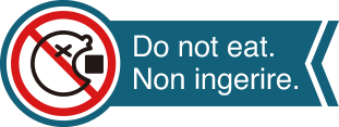 Do not eat. Non ingerire.